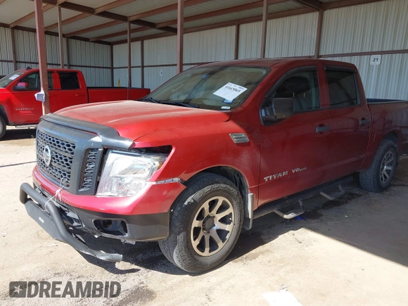 2018 Nissan Titan SV with VIN 1N6AA1EK1JN528262, listed as a IAAI auction lot 41665065 with 96,491 mi miles. Bid and sale history available at carsss.com. Image 17.