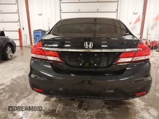 2015 Honda Civic Sedan LX with VIN 19XFB2E52FE025406, listed as a IAAI auction lot 41827527 with 186,485 mi miles. Bid and sale history available at carsss.com. Image 17.