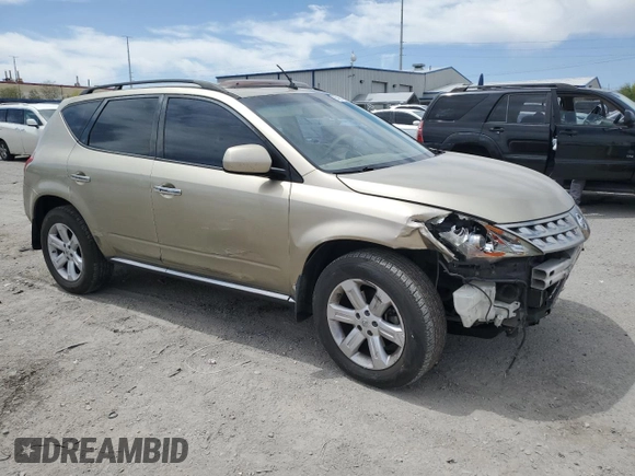 2007 Nissan Murano SL z VIN JN8AZ08WX7W666622, wystawiony jako Copart lot #54069455 z przebiegiem 219 483 mil mil oraz Szkoda całkowita • Salvage title. Historia ofert i sprzedaży dostępna na DreamBid. Obrazek 4.
