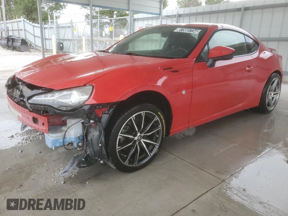 2017 Toyota 86 with VIN JF1ZNAA12H8705410, listed as a Copart auction lot 87385734 with 83,228 mi miles and Clean Title. Bid and sale history available at carsss.com. Image 1.