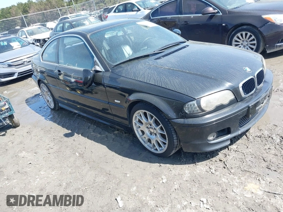 2002 BMW 3 Series 330Ci with VIN WBABN53412JU26070, listed as a IAAI auction lot 41792166 with 280,717 mi miles and . Bid and sale history available at DreamBid. Image 1.