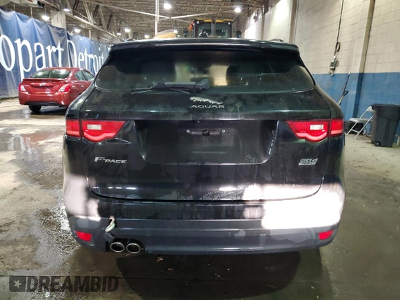 2017 Jaguar F-PACE 20d Prestige with VIN SADCK2BN2HA086854, listed as a Copart auction lot 88211075 with 76,355 mi miles and Salvage Title. Bid and sale history available at carsss.com. Image 6.