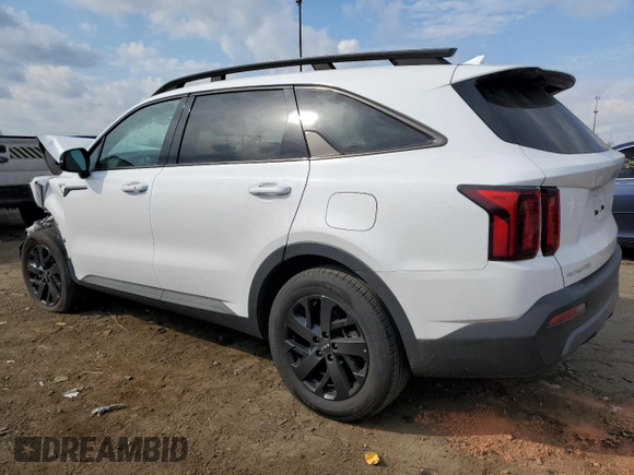 2023 Kia Sorento X-Line S with VIN 5XYRLDLC7PG228349, listed as a Copart auction lot 76688564 with Not Provided miles and Salvage Title. Bid and sale history available at carsss.com. Image 2.