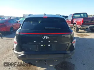 2025 Hyundai Kona SEL with VIN KM8HB3AB8SU224929, listed as a IAAI auction lot 41745377 with 10,160 mi miles. Bid and sale history available at carsss.com. Image 16.