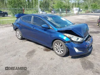 2016 Hyundai Elantra SE z VIN 5NPDH4AE3GH778561, wystawiony jako IAAI lot #42342529 z przebiegiem 111 755 mil mil oraz . Historia ofert i sprzedaży dostępna na DreamBid. Obrazek 1.