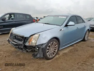 2013 Cadillac CTS Premium with VIN 1G6DP5E33D0159200, listed as a Copart auction lot 59144745 with 68,495 mi miles and Salvage title. Bid and sale history available at DreamBid. Image 1.