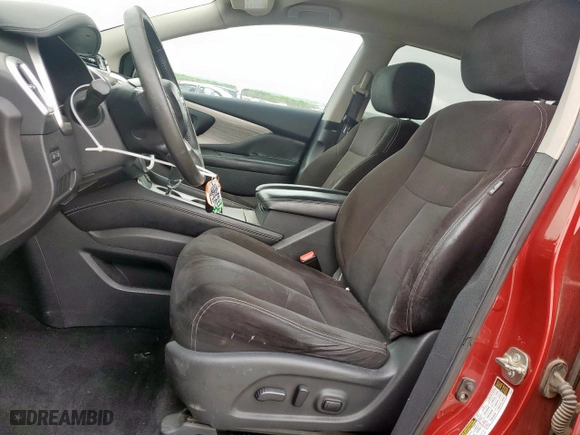 2015 Nissan Murano SV with VIN 5N1AZ2MH8FN212951, listed as a Copart auction lot 50991805 with 188,333 mi miles and Salvage Title. Bid and sale history available at carsss.com. Image 7.