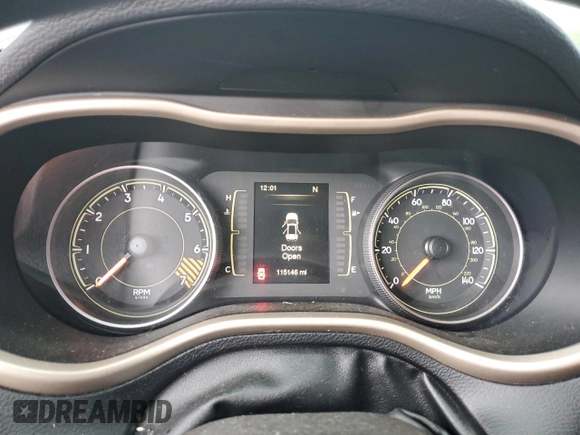2015 Jeep Cherokee Sport z VIN 1C4PJMAB3FW594009, wystawiony jako Copart lot #57992185 z przebiegiem 115 146 mil mil oraz Szkoda całkowita • Salvage title. Historia ofert i sprzedaży dostępna na DreamBid. Obrazek 9.