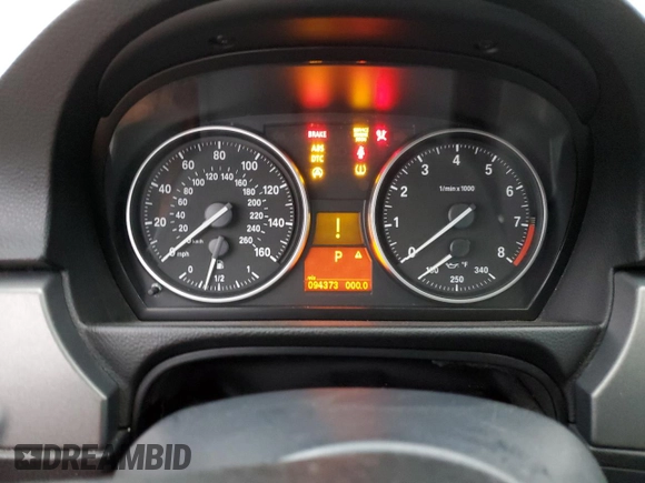 2009 BMW 3 Series 328i with VIN WBAWV13539P121258, listed as a Copart auction lot 85754404 with 94,373 mi miles and Salvage Title. Bid and sale history available at carsss.com. Image 9.