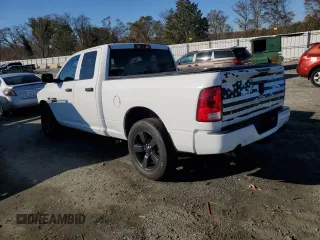 2018 Ram 1500 Tradesman with VIN 1C6RR6FT4JS280147, listed as a Copart auction lot 83537694 with 59,298 mi miles and Salvage title. Bid and sale history available at DreamBid. Image 2.