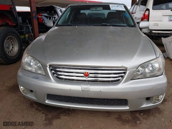 2001 Lexus IS 300 with VIN JTHBD182910032647, listed as a IAAI auction lot 41678516 with NaN miles. Bid and sale history available at carsss.com. Image 15.