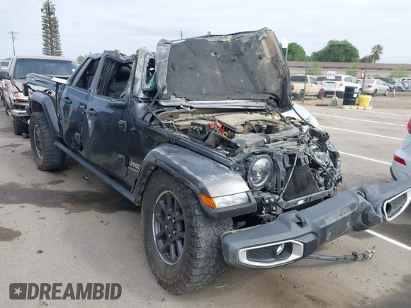 2021 Jeep Gladiator Overland с VIN 1C6HJTFG4ML595078, выставлен на аукционе IAAI как лот 42046034 с пробегом 61 127 миль миль и . История ставок и продаж доступна на DreamBid. Изображение 1.