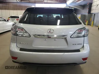 2010 Lexus RX 350 with VIN 2T2BK1BA9AC021799, listed as a Copart auction lot 54621915 with 282,289 mi miles and Clean Title. Bid and sale history available at carsss.com. Image 6.
