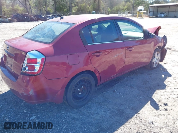 2008 Nissan Sentra S with VIN 3N1AB61E88L702578, listed as a IAAI auction lot 41828255 with 167,093 mi miles and . Bid and sale history available at DreamBid. Image 4.