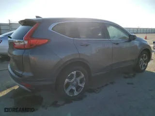 2017 Honda CR-V EX with VIN 7FARW1H55HE040975, listed as a Copart auction lot 42778195 with 0 mi miles and Salvage Title. Bid and sale history available at carsss.com. Image 3.