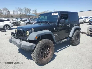 2016 Jeep Wrangler Sport z VIN 1C4GJWAG5GL257089, wystawiony jako Copart lot #49878485 z przebiegiem 106 968 mil mil oraz Szkoda całkowita • Salvage title. Historia ofert i sprzedaży dostępna na DreamBid. Obrazek 1.
