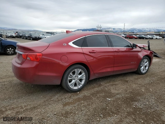 2015 Chevrolet Impala LT with VIN 1G1125S32FU116216, listed as a Copart auction lot 86077514 with 90,484 mi miles and Salvage Title. Bid and sale history available at carsss.com. Image 3.