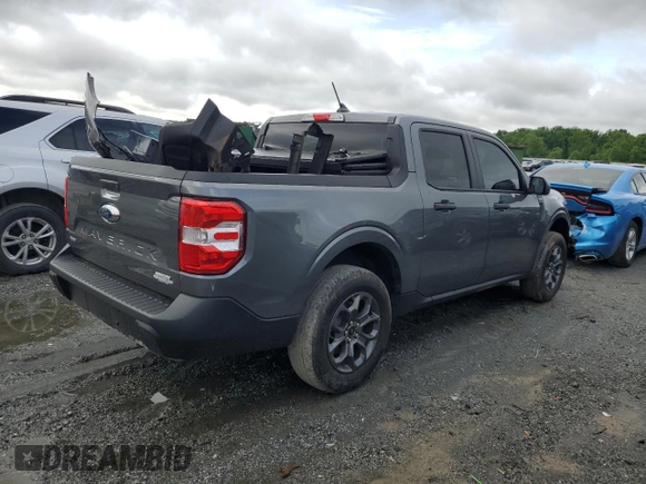 2024 Ford Maverick XLT with VIN 3FTTW8H30RRA24045, listed as a Copart auction lot 57127705 with Not provided miles and Salvage title. Bid and sale history available at DreamBid. Image 3.