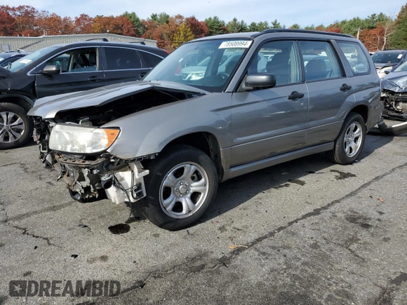 2006 Subaru Forester 2.5 X with VIN JF1SG636X6H740582, listed as a Copart auction lot 78508994 with 0 mi miles and Salvage Title. Bid and sale history available at carsss.com. Image 1.