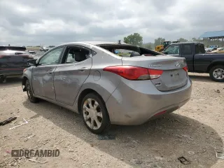 2012 Hyundai Elantra Limited with VIN KMHDH4AE3CU277052, listed as a Copart auction lot 65641075 with 286,209 mi miles and Clean title. Bid and sale history available at DreamBid. Image 2.