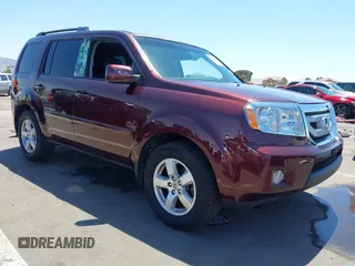 2011 Honda Pilot EX-L with VIN 5FNYF3H79BB051943, listed as a IAAI auction lot 42500696 with 204,669 mi miles and . Bid and sale history available at DreamBid. Image 1.