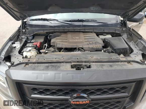 2021 Nissan Titan Pro-4X with VIN 1N6AA1ED8MN500058, listed as a Copart auction lot 55051245 with 41,337 mi miles and Salvage title. Bid and sale history available at DreamBid. Image 11.