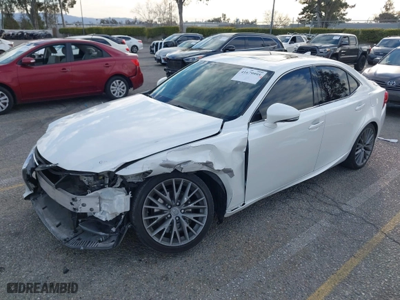 2015 Lexus IS 250 with VIN JTHBF1D23F5062561, listed as a IAAI auction lot 41679995 with 134,854 mi miles. Bid and sale history available at carsss.com. Image 18.