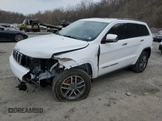 2021 Jeep Grand Cherokee 80th Anniversary with VIN 1C4RJFBG1MC564083, listed as a Copart auction lot 52137155 with 35,591 mi miles and Salvage Title. Bid and sale history available at DreamBid. Image 1.