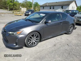 2015 Scion tC with VIN JTKJF5C76FJ007698, listed as a Copart auction lot 55138695 with 171,815 mi miles and Salvage Title. Bid and sale history available at carsss.com. Image 1.