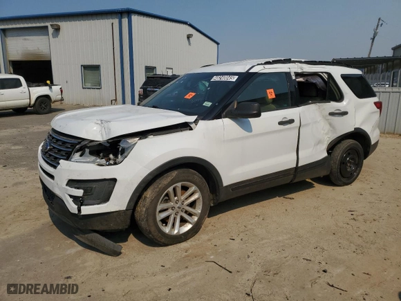 2016 Ford Explorer with VIN 1FM5K7B86GGB49859, listed as a Copart auction lot 48240045 with 127,113 mi miles and Clean Title. Bid and sale history available at carsss.com. Image 1.