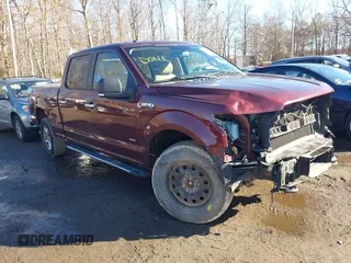 2015 Ford F-150 XLT with VIN 1FTFW1EG9FFC44739, listed as a IAAI auction lot 41193582 with 121,169 mi miles and . Bid and sale history available at carsss.com. Image 1.