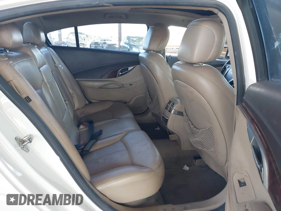 2010 Buick LaCrosse CXS with VIN 1G4GE5GV0AF284805, listed as a IAAI auction lot 42298413 with 159,189 mi miles and . Bid and sale history available at DreamBid. Image 8.