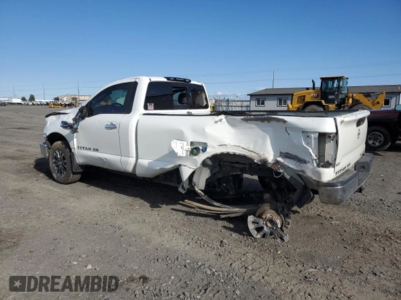2017 Nissan Titan with VIN 1N6BA1RP7HN536578, listed as a Copart auction lot 53859555 with 39,271 mi miles and Salvage title. Bid and sale history available at DreamBid. Image 2.