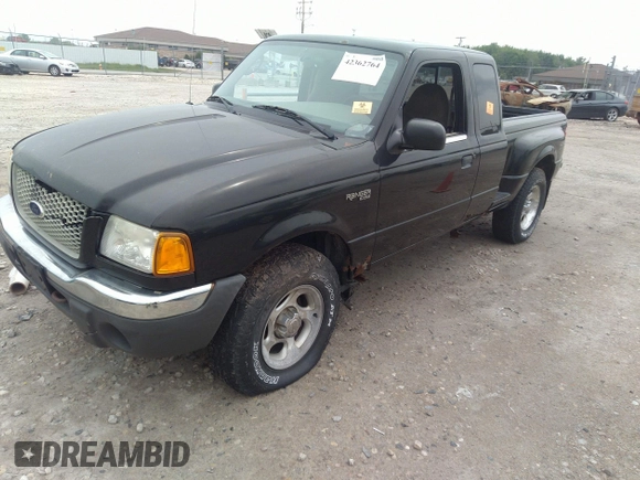 2001 Ford Ranger XL Fleet z VIN 1FTZR15E61PB44247, wystawiony jako IAAI lot #42362764 z przebiegiem 308 912 mil mil oraz . Historia ofert i sprzedaży dostępna na DreamBid. Obrazek 2.