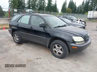 2002 Lexus RX 300 with VIN JTJHF10U020280982, listed as a IAAI auction lot 42785152 with 161,314 mi miles and . Bid and sale history available at DreamBid. Image 1.