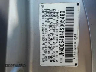 2004 Acura RSX z VIN JH4DC54844S005460, wystawiony jako Copart lot #46736055 z przebiegiem 118 344 mil mil oraz Szkoda całkowita • Salvage title. Historia ofert i sprzedaży dostępna na DreamBid. Obrazek 12.