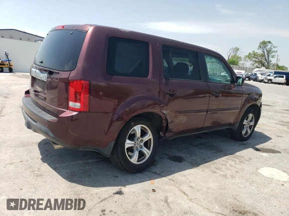 2013 Honda Pilot EX-L с VIN 5FNYF3H57DB038397, выставлен на аукционе Copart как лот 54305405 с пробегом 158 334 миль миль и Списание • Salvage title. История ставок и продаж доступна на DreamBid. Изображение 3.