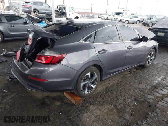 2022 Honda Insight EX with VIN 19XZE4F52NE009235, listed as a IAAI auction lot 41772288 with 115,324 mi miles and . Bid and sale history available at carsss.com. Image 4.