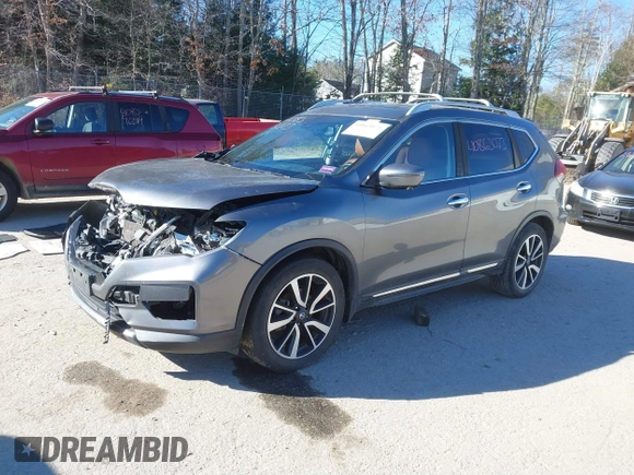 2019 Nissan Rogue SL with VIN 5N1AT2MT3KC819920, listed as a IAAI auction lot 40863073 with 60,923 mi miles and . Bid and sale history available at DreamBid. Image 2.