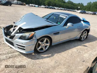 2014 Mercedes-Benz SLK 250 с VIN WDDPK4HA6EF077432, выставлен на аукционе Copart как лот 58894045 с пробегом 112 551 миль миль и Списание • Salvage title. История ставок и продаж доступна на DreamBid. Изображение 1.