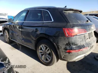 2023 Audi Q5 S line Premium with VIN WA1GAAFY8P2072667, listed as a Copart auction lot 44148885 with 9,422 mi miles and Salvage Title. Bid and sale history available at carsss.com. Image 2.