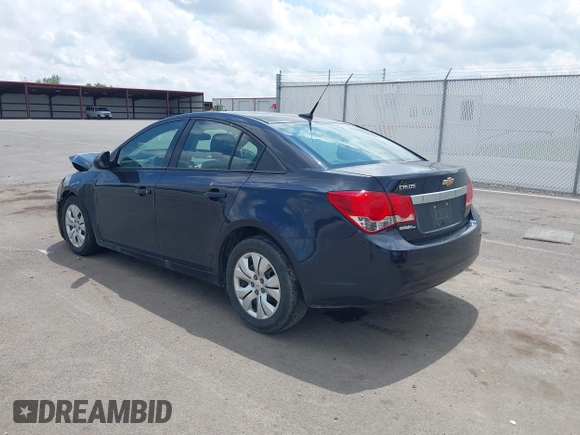2014 Chevrolet Cruze LS with VIN 1G1PA5SH6E7446155, listed as a IAAI auction lot 42253602 with 142,833 mi miles and . Bid and sale history available at DreamBid. Image 3.