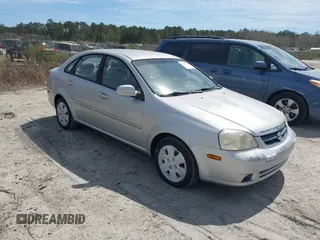 2008 Suzuki Forenza z VIN KL5JD56Z38K803791, wystawiony jako IAAI lot #41849695 z przebiegiem 68 526 mil mil oraz . Historia ofert i sprzedaży dostępna na DreamBid. Obrazek 1.