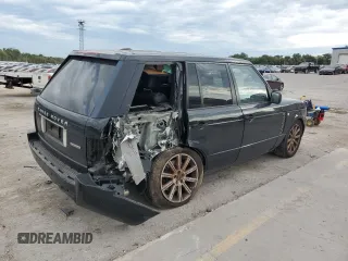 2012 Land Rover Range Rover SC with VIN SALMF1E44CA377469, listed as a Copart auction lot 71765504 with 96,648 mi miles and Salvage title. Bid and sale history available at DreamBid. Image 3.