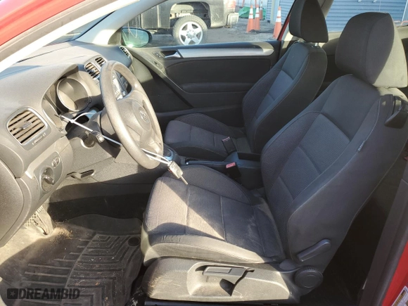 2010 Volkswagen Golf with VIN WVWBB7AJ0AW118857, listed as a Copart auction lot 86068604 with 131,233 mi miles and Salvage Title. Bid and sale history available at carsss.com. Image 7.