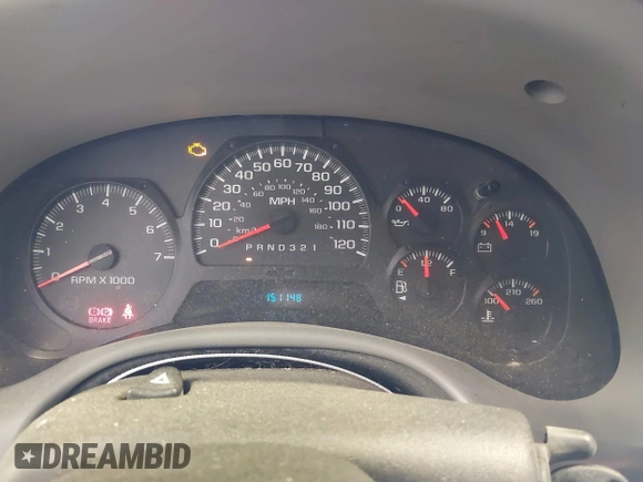 2006 Chevrolet TrailBlazer LS with VIN 1GNET16S066146603, listed as a IAAI auction lot 42110233 with 151,148 mi miles and . Bid and sale history available at DreamBid. Image 7.