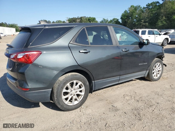 2020 Chevrolet Equinox LS with VIN 3GNAXHEV8LS546570, listed as a Copart auction lot 53627875 with 63,424 mi miles and Salvage Title. Bid and sale history available at carsss.com. Image 3.