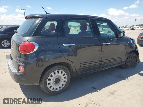 2015 FIAT 500L Pop with VIN ZFBCFAAH7FZ031839, listed as a Copart auction lot 72050944 with 97,999 mi miles and Salvage Title. Bid and sale history available at carsss.com. Image 3.