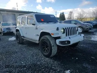 2020 Jeep Wrangler Unlimited Sahara Altitude z VIN 1C4HJXEG2LW319304, wystawiony jako Copart lot #88274015 z przebiegiem 50 599 mil mil oraz Szkoda całkowita • Salvage title. Historia ofert i sprzedaży dostępna na DreamBid. Obrazek 12.