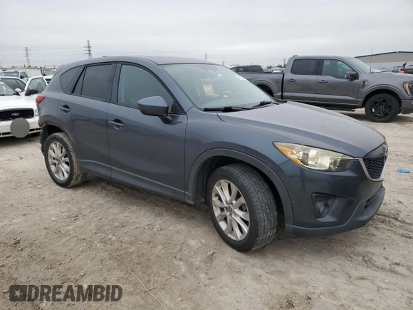 2013 Mazda CX-5 Grand Touring with VIN JM3KE2DE7D0129491, listed as a Copart auction lot 44795725 with 124,487 mi miles and Salvage Title. Bid and sale history available at carsss.com. Image 4.